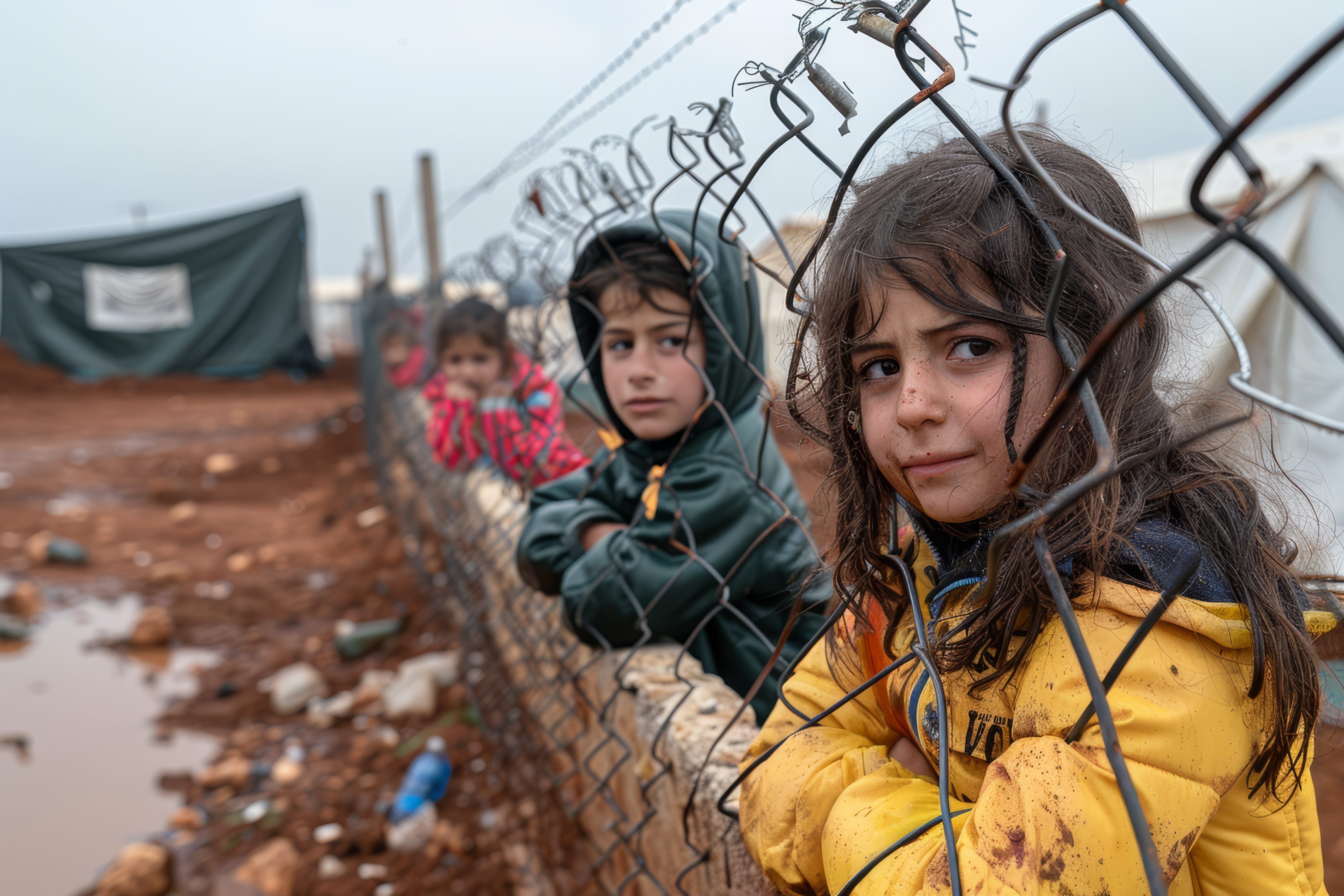 Beyond the Fence: A Cry for Freedom and a Future